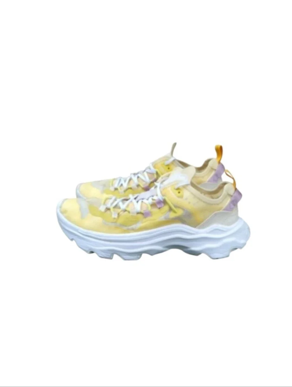 Sorel Kinetic Breakthru Breakthrough Yellow Gold Athletic Outdoor Sneaker Shoe 9